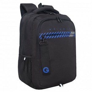 Рюкзак молодежный GRIZZLY с карманом для ноутбука 15", анатомической спинкой, для мальчика, мужской