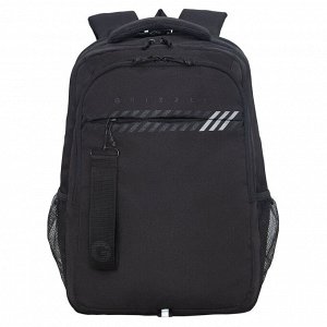 Рюкзак молодежный GRIZZLY с карманом для ноутбука 15", анатомической спинкой, для мальчика, мужской