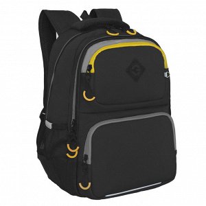 Рюкзак школьный GRIZZLY с карманом для ноутбука 13", анатомической спинкой, для мальчика
