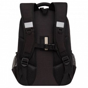 Рюкзак школьный GRIZZLY с карманом для ноутбука 13", анатомической спинкой, для мальчика
