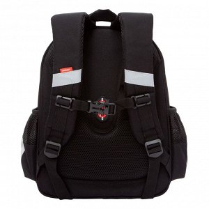 Ранец школьный формованный GRIZZLY с анатомической спинкой на ножках, для мальчика