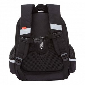Ранец школьный формованный GRIZZLY с анатомической спинкой на ножках, для мальчика