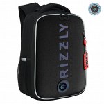 Легкий ранец GRIZZLY с двумя отделениями, для мальчиков