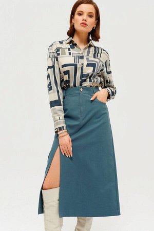 Юбка Юбка NOCHE MIO 2.586 
Состав: Хлопок-98%; Эластан-2%;
Сезон: Осень-Зима
Рост: 164

Юбка в приятном бирюзовом оттенке из эластичного хлопкового полотна премиального качества.