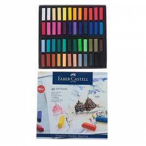 Пастель сухая художественная Soft Faber-Castell GOFA мини 48 цветов 128248