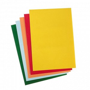 Бумага цветная бархатная самоклеящаяся, набор A4, deVENTE, 5 листов х 5 цветов, 145 г/м?