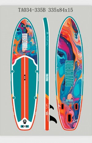САП SUP Надувная доска Power Fans TA-034 (335*84*15см. )