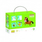 Пазл DODO R300117 Парочки Где кто живет