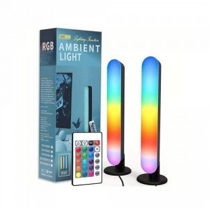 Светодиодный RGB-светильник, 16 цветов и синхронизация с музыкой