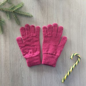 Перчатки женские Р01 цвет розовый, р-р 18