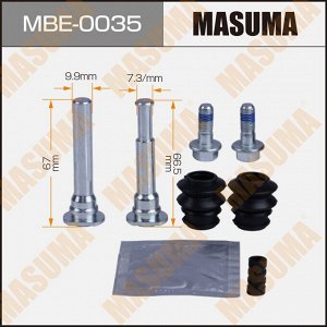 Ремкомплект направляющих тормозного суппорта Masuma, передний, арт. MBE-0035