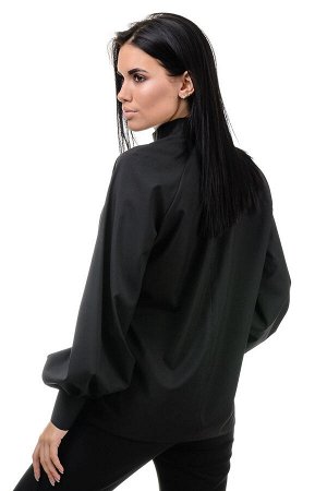 Блуза «Регина», р-ры S-L, арт.395 черный
