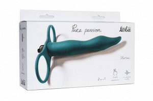Вибронасадка для двойного проникновения pure passion flirtini