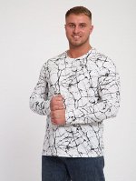 Футболка &quot;Рэй&quot;, длинный рукав (белый)