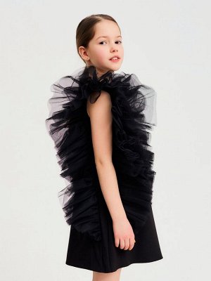 Платье нарядное детское MINAKU: PartyDress цвет чёрный, рост 140