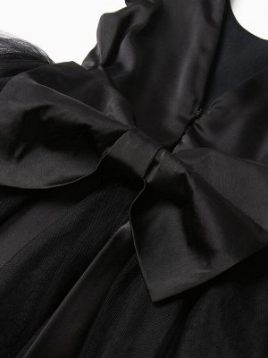 Платье нарядное детское MINAKU: PartyDress, цвет чёрный.