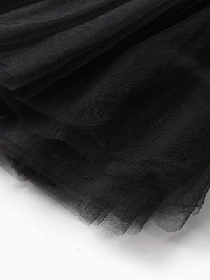 Платье нарядное детское MINAKU: PartyDress, цвет чёрный.