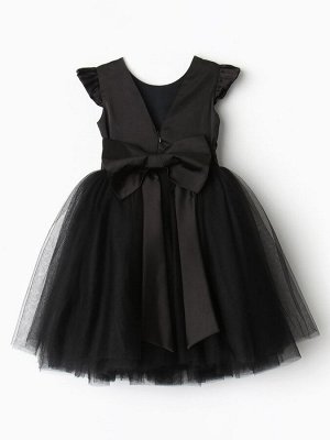 Платье нарядное детское MINAKU: PartyDress, цвет чёрный.