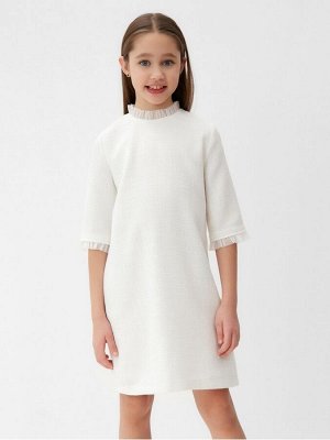 Платье нарядное детское MINAKU: PartyDress, цвет белый, рост