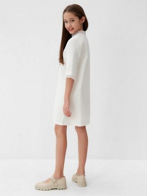 Платье нарядное детское MINAKU: PartyDress, цвет белый, рост