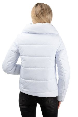Демисезонная куртка «Далия»,р-ры 42-48, №234 белый