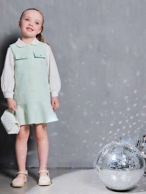 Сарафан для девочки, MINAKU :Party Dress, цвет зеленый.