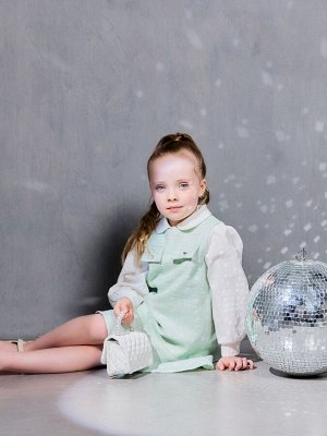 Сарафан для девочки, MINAKU :Party Dress, цвет зеленый.