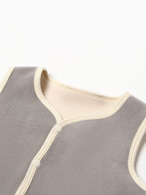 Жилетка флисовая детская Collorista, цв. графит.
