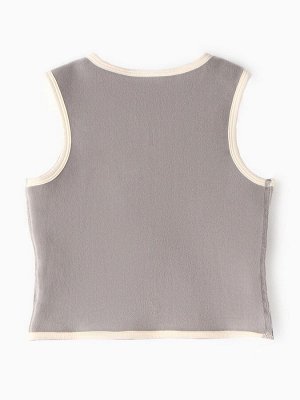 Жилетка флисовая детская Collorista, цв. графит.