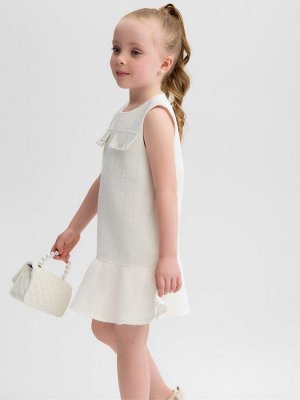 Сарафан для девочки, MINAKU :Party Dress, цвет белый.