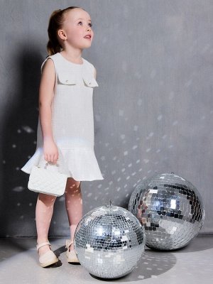 Сарафан для девочки, MINAKU :Party Dress, цвет белый.