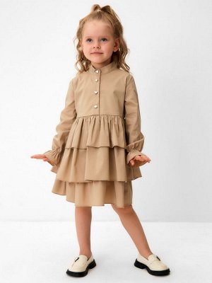 Платье для девочки MINAKU, с рюшами.