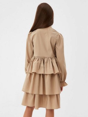 Платье для девочки MINAKU, с рюшами.