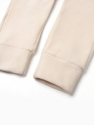 Комбинезон флисовый детский MINAKU: Fleece Soft, бежевый.