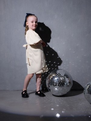 Платье для девочки, MINAKU :Party Dress, цвет молочный.