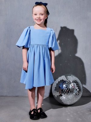 Платье для девочки, MINAKU :Party Dress, цвет голубой.