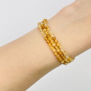 Бусины для украшений из Цитрина (110 бусин)
