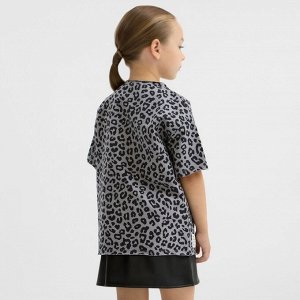 Футболка для девочки KAFTAN Trendy grey, 32 (110-116)