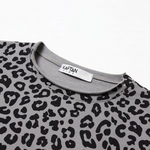 Футболка для девочки KAFTAN Trendy grey, 32 (110-116)