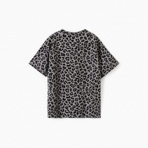 Футболка для девочки KAFTAN Trendy grey, 32 (110-116)