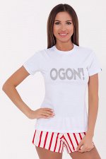 #70874 Футболка Белый