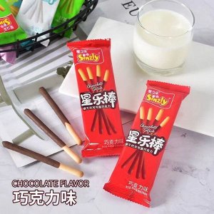 Палочки печенье с глазурью, с разными вкусами 20гр