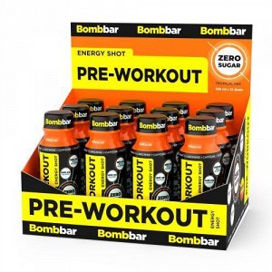 Предтрен BOMBBAR Pre-Workout Shot - 100 мл