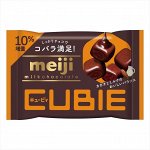 MEIJI Cubie Chocolate - шоколадные кубики