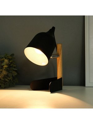 Лампа настольная «Престиж» 1x40 Вт Е27 черный 13x12x24 см