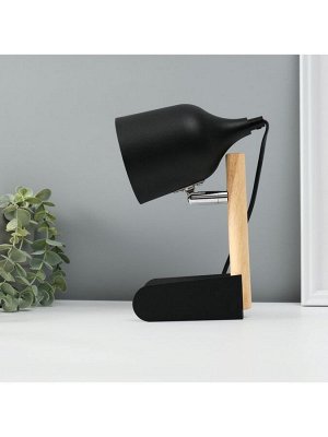 Лампа настольная «Престиж» 1x40 Вт Е27 черный 13x12x24 см