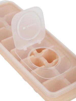 Форма для льда "Ice cube" 16 ячеек, 30х11х4,5см, цв.бежевый
