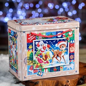 Подарочная коробка "Почта Деда Мороза", 20 х 13 х 16,5 см