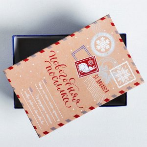 Подарочная коробка «Новогодняя посылка», 24 - 15.5 - 9.5 см