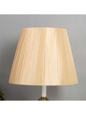 Лампа настольная «Курс» 1x40 Вт Е27+подсветка LED 5 Вт золото 25x25x40 см